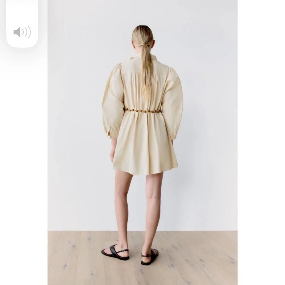 Zara Belted Shirt Dress - Picture 5 of 12